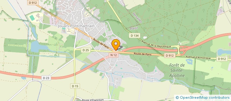 localisation de l'entreprise MONSIEUR AURELIEN MALLET  BOIS-D'ARCY