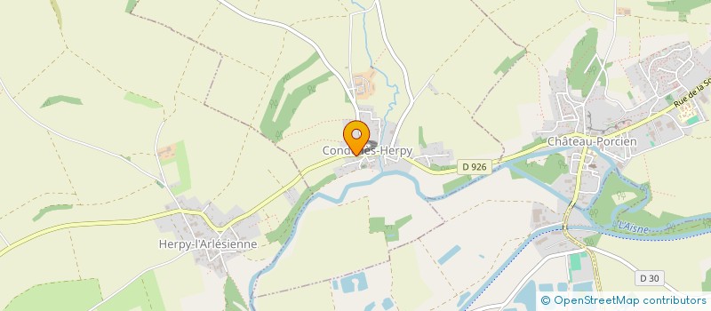 localisation de l'entreprise MONSIEUR AURELIEN MARCHAND à CONDE-LES-HERPY