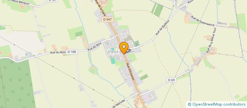 localisation de l'entreprise MONSIEUR AURELIEN MARQUES  VIEUX-BERQUIN