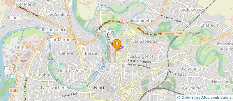localisation de l'entreprise MONSIEUR AURELIEN MARQUIZEAU à NIORT