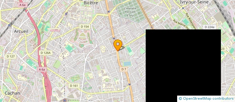 localisation de l'entreprise MONSIEUR AURELIEN MARTEAU  VILLEJUIF