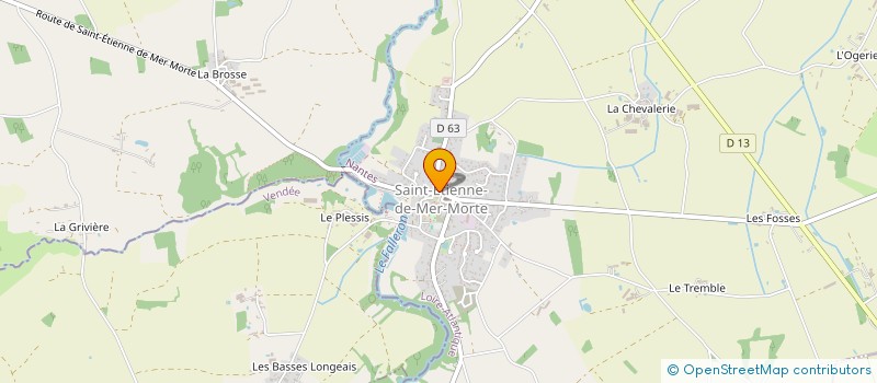 localisation de l'entreprise MONSIEUR AURELIEN MARTIN  SAINT-ETIENNE-DE-MER-MORTE