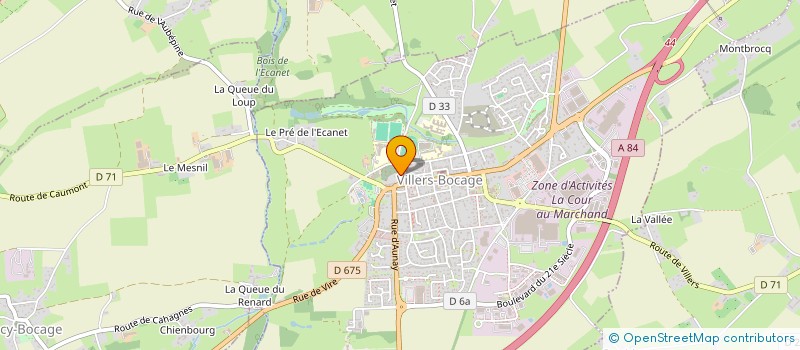 localisation de l'entreprise MONSIEUR AURELIEN MARY  VILLERS-BOCAGE