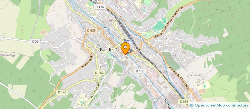 localisation de l'entreprise MONSIEUR AURELIEN MATHIEU  BAR-LE-DUC