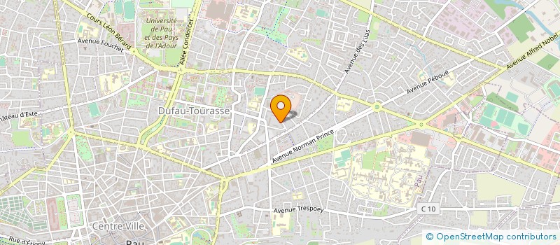 localisation de l'entreprise MONSIEUR AURELIEN MAZET à PAU