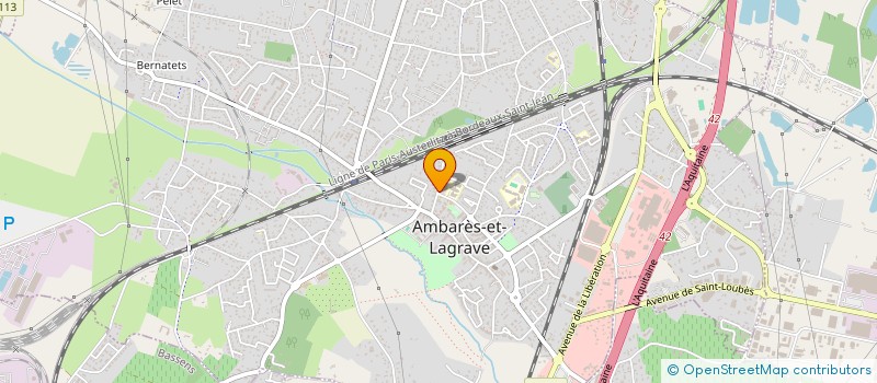 localisation de l'entreprise MONSIEUR AURELIEN MENEGHINI à AMBARES-ET-LAGRAVE