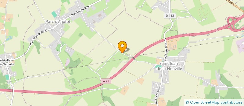 localisation de l'entreprise MONSIEUR AURELIEN MERCIER  SAINT-JEAN-DE-LA-NEUVILLE