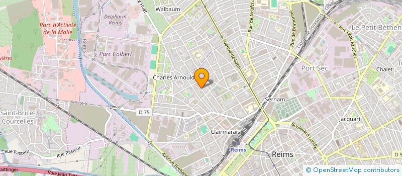 localisation de l'entreprise MONSIEUR AURELIEN MESSINA  REIMS