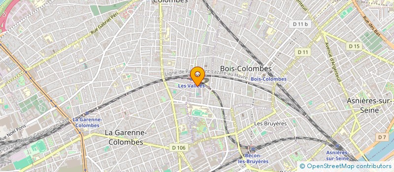 localisation de l'entreprise MONSIEUR AURELIEN MEUNIER à BOIS-COLOMBES