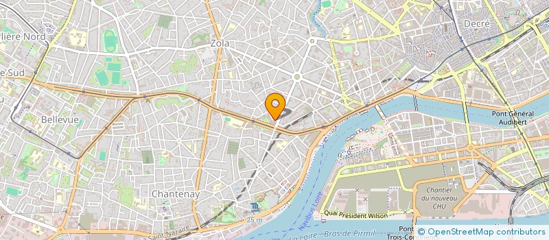 localisation de l'entreprise MONSIEUR AURELIEN MICHAUD à NANTES