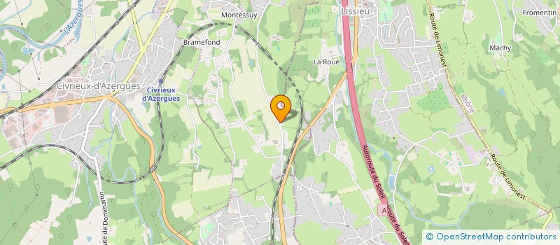 localisation de l'entreprise MONSIEUR AURELIEN MICHETTI  MARCILLY-D'AZERGUES