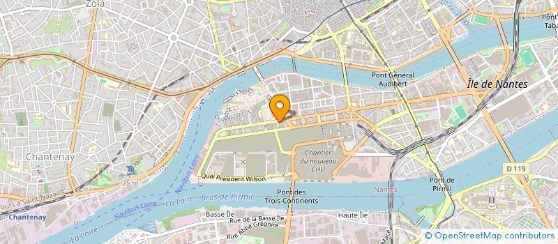 localisation de l'entreprise MONSIEUR AURELIEN MILLET à NANTES