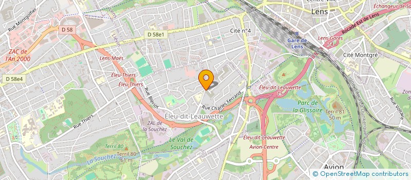 localisation de l'entreprise MONSIEUR AURELIEN MILSON  ELEU-DIT-LEAUWETTE