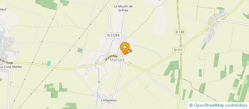 localisation de l'entreprise MONSIEUR AURELIEN MIMAULT  MARSAIS