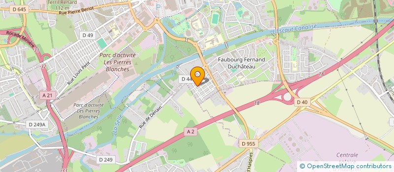 localisation de l'entreprise MONSIEUR AURELIEN MIO  DENAIN