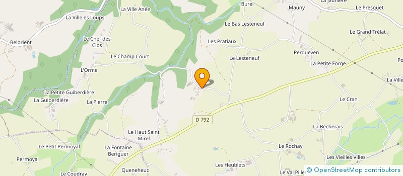localisation de l'entreprise MONSIEUR AURELIEN MOISAN à PLENEE-JUGON