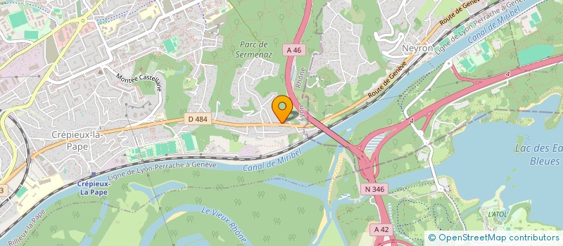 localisation de l'entreprise MONSIEUR AURELIEN MONPIOUX  RILLIEUX-LA-PAPE