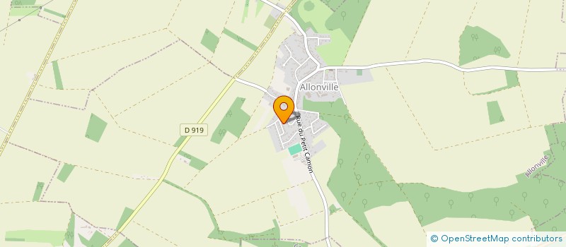 localisation de l'entreprise MONSIEUR AURELIEN MORAND  ALLONVILLE