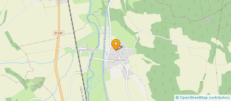 localisation de l'entreprise MONSIEUR AURELIEN MOREL  VIEVILLE