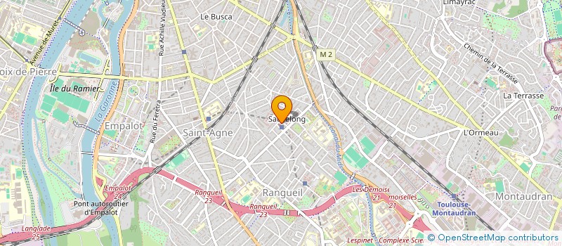 localisation de l'entreprise MONSIEUR AURELIEN MOUROT  TOULOUSE