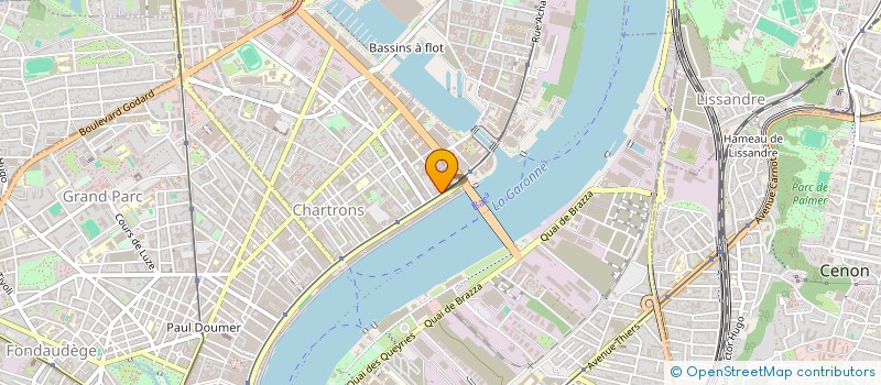 localisation de l'entreprise MONSIEUR AURELIEN MOUSSU  BORDEAUX