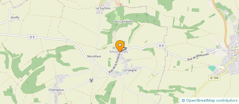localisation de l'entreprise MONSIEUR AURELIEN MUZARD à CHARNY OREE DE PUISAYE