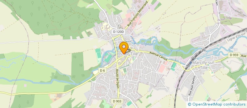 localisation de l'entreprise MONSIEUR AURELIEN NAGOT à IS-SUR-TILLE