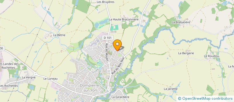 localisation de l'entreprise MONSIEUR AURELIEN NEAU à DOMPIERRE-SUR-YON