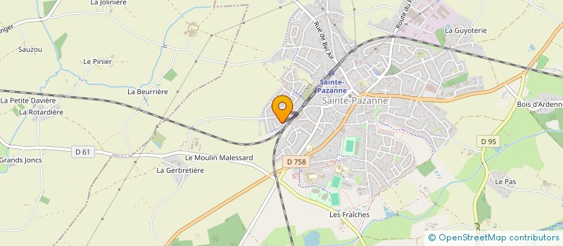 localisation de l'entreprise MONSIEUR AURELIEN NERON à SAINTE-PAZANNE