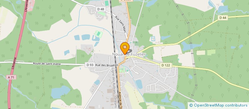 localisation de l'entreprise MONSIEUR AURELIEN NEVEU à NOUAN-LE-FUZELIER