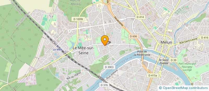 localisation de l'entreprise MONSIEUR AURELIEN NGOYI  LE MEE-SUR-SEINE