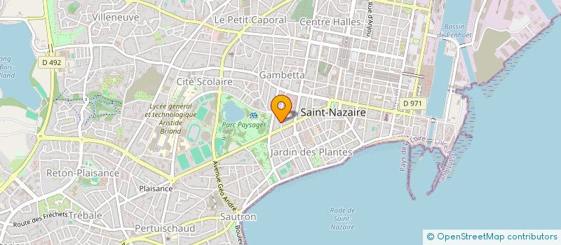 localisation de l'entreprise MONSIEUR AURELIEN NICOLAS à SAINT-NAZAIRE