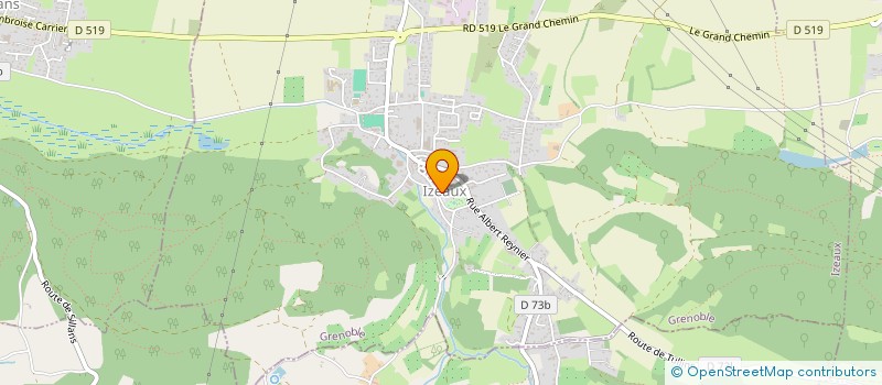 localisation de l'entreprise MONSIEUR AURELIEN NICOLAS  IZEAUX