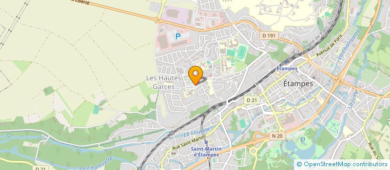 localisation de l'entreprise MONSIEUR AURELIEN NKUNKU à ETAMPES