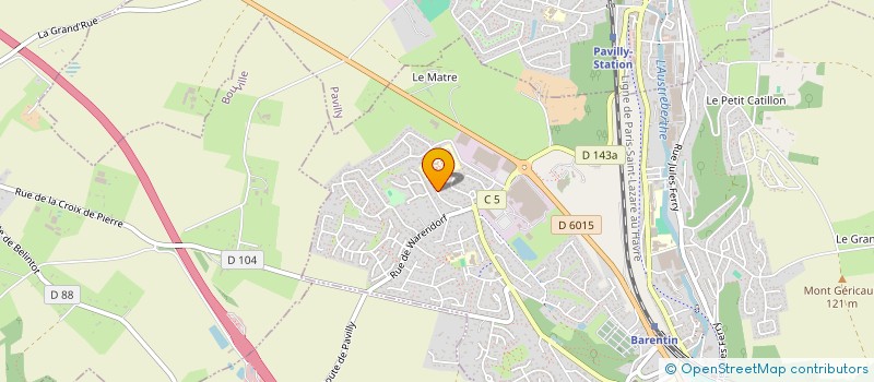 localisation de l'entreprise MONSIEUR AURELIEN NORET à BARENTIN