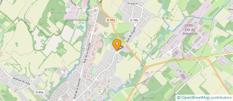 localisation de l'entreprise MONSIEUR AURELIEN NOVELLO à SAINT-GENIS-POUILLY