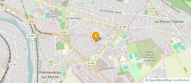 localisation de l'entreprise MONSIEUR AURELIEN ODIOT  CHAMPIGNY-SUR-MARNE