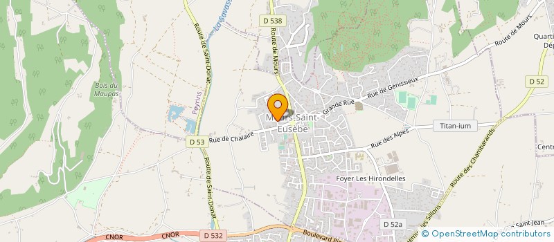 localisation de l'entreprise MONSIEUR AURELIEN ORRU  MOURS-SAINT-EUSEBE