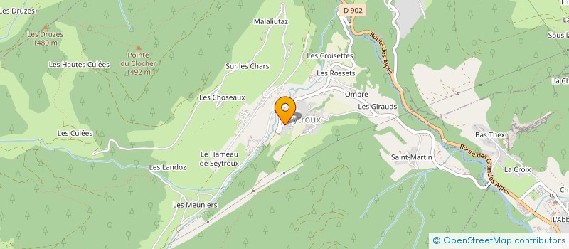 localisation de l'entreprise MONSIEUR AURELIEN PACHOLAK  SEYTROUX