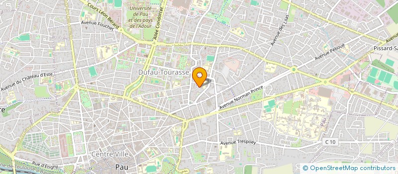 localisation de l'entreprise MONSIEUR AURELIEN PAILLARD à PAU