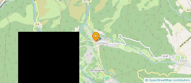 localisation de l'entreprise MONSIEUR AURELIEN PALFROY  CORNEILLA-DE-CONFLENT