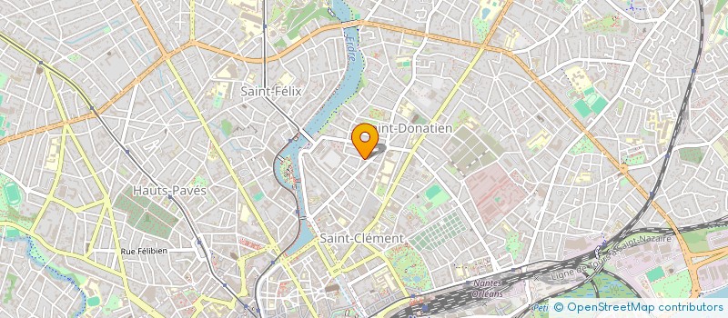localisation de l'entreprise MONSIEUR AURELIEN PAPILLON à NANTES