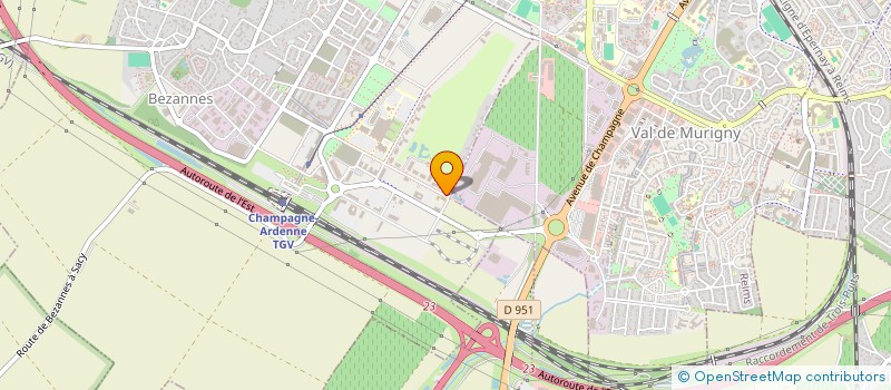 localisation de l'entreprise MONSIEUR AURELIEN PARMENTELAT  NANTEUIL-LA-FORET