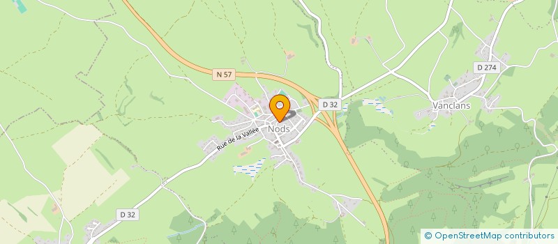 localisation de l'entreprise MONSIEUR AURELIEN PARRIAUX  LES PREMIERS SAPINS