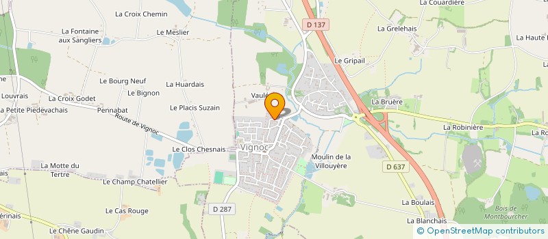 localisation de l'entreprise MONSIEUR AURELIEN PASSION  VIGNOC