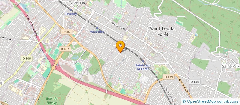 localisation de l'entreprise MONSIEUR AURELIEN PECQUEUR  SAINT-LEU-LA-FORET