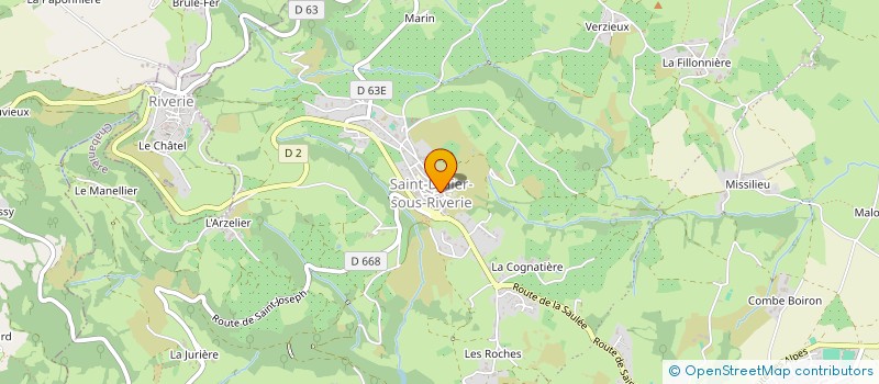 localisation de l'entreprise MONSIEUR AURELIEN PEGAZ à CHABANIERE