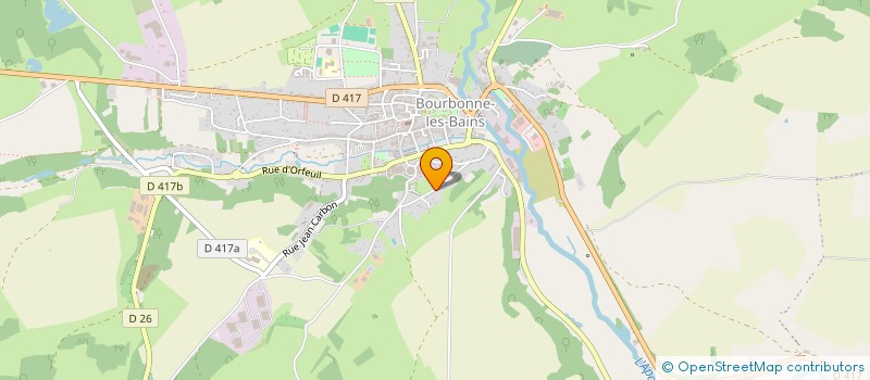 localisation de l'entreprise MONSIEUR AURELIEN PEIGNEY à BOURBONNE-LES-BAINS