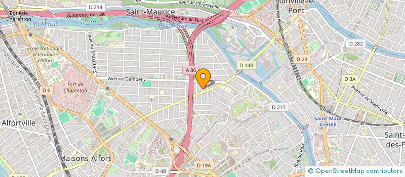 localisation de l'entreprise MONSIEUR AURELIEN PELE  MAISONS-ALFORT