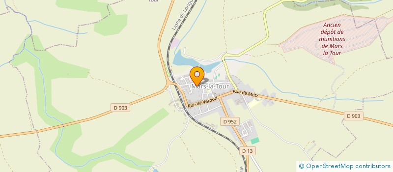 localisation de l'entreprise MONSIEUR AURELIEN PELLICORI  MARS-LA-TOUR